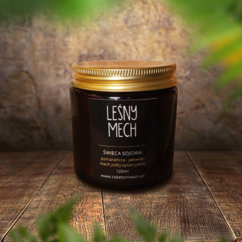 Świeca sojowa Leśny Mech 120ml Świeca sojowa Leśny Mech 120ml