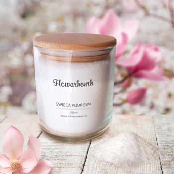 Świeca pudrowa Flowerbomb 220ml Świeca pudrowa Flowerbomb 220ml